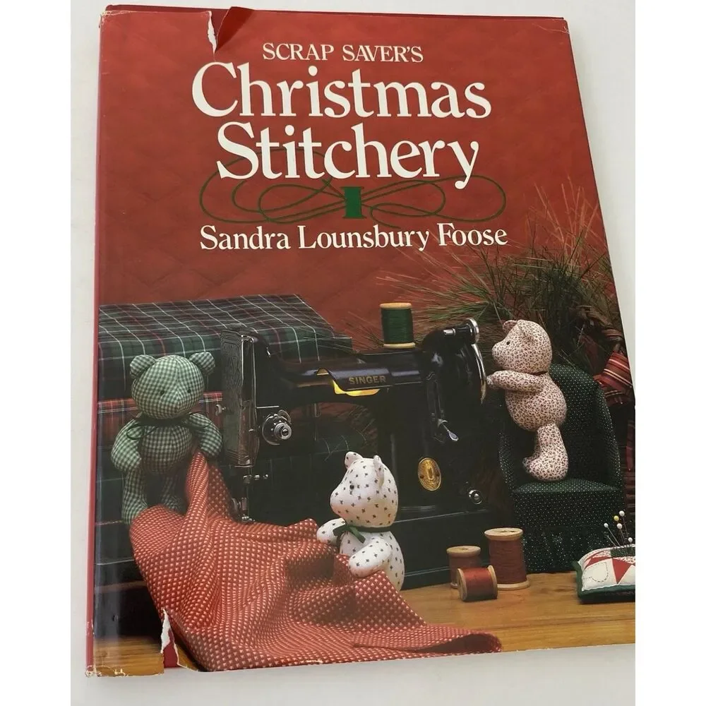 Scrap Saver's Lot of 3 Books-Bazaar- Christmas -Country Stitchery (Hardcover)